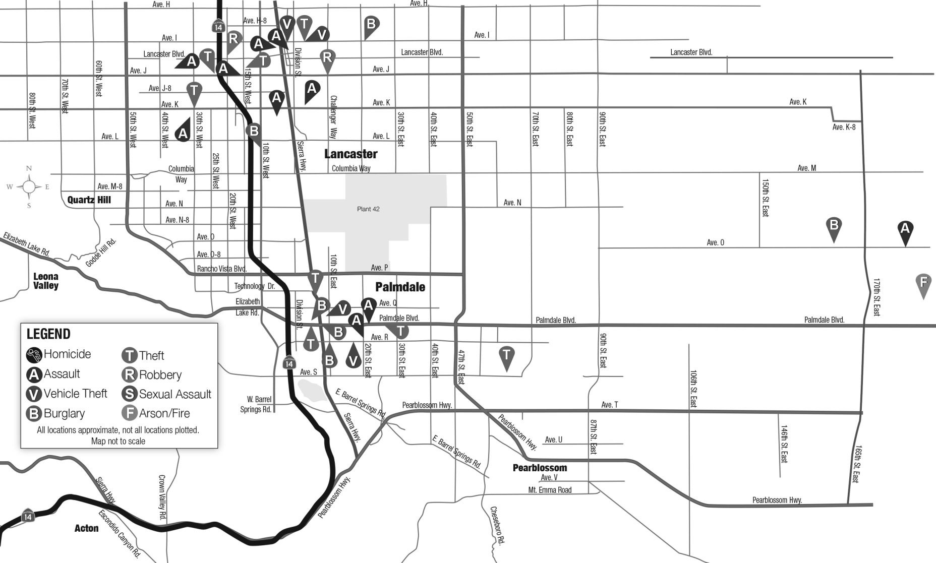 Antelope Valley Crime Blotter, March 22, 2020